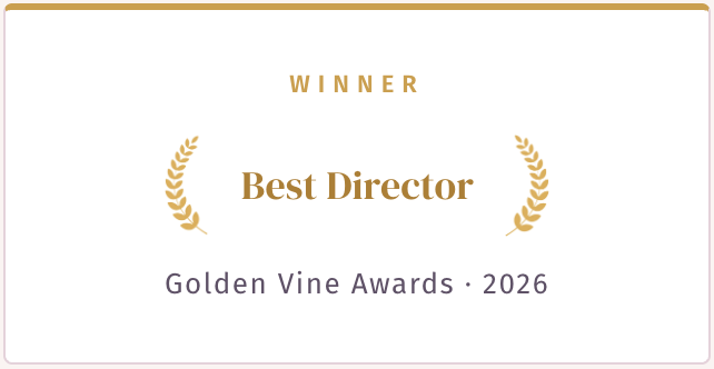 Winner — Best Director, Golden Vine Awards 2026